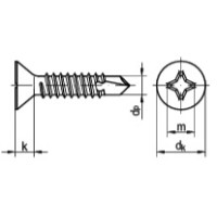 SURUB AUTOFORANT CAP INECAT 3,5* 13-7504P/PH2 _7504P35013 SURUB AUTOFORANT CAP INECAT 3,5* 13-7504P/PH2 _7504P35013